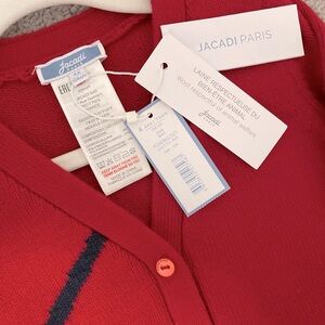 Jacadi Paris Toddler Cardigan size 4, 104 cm